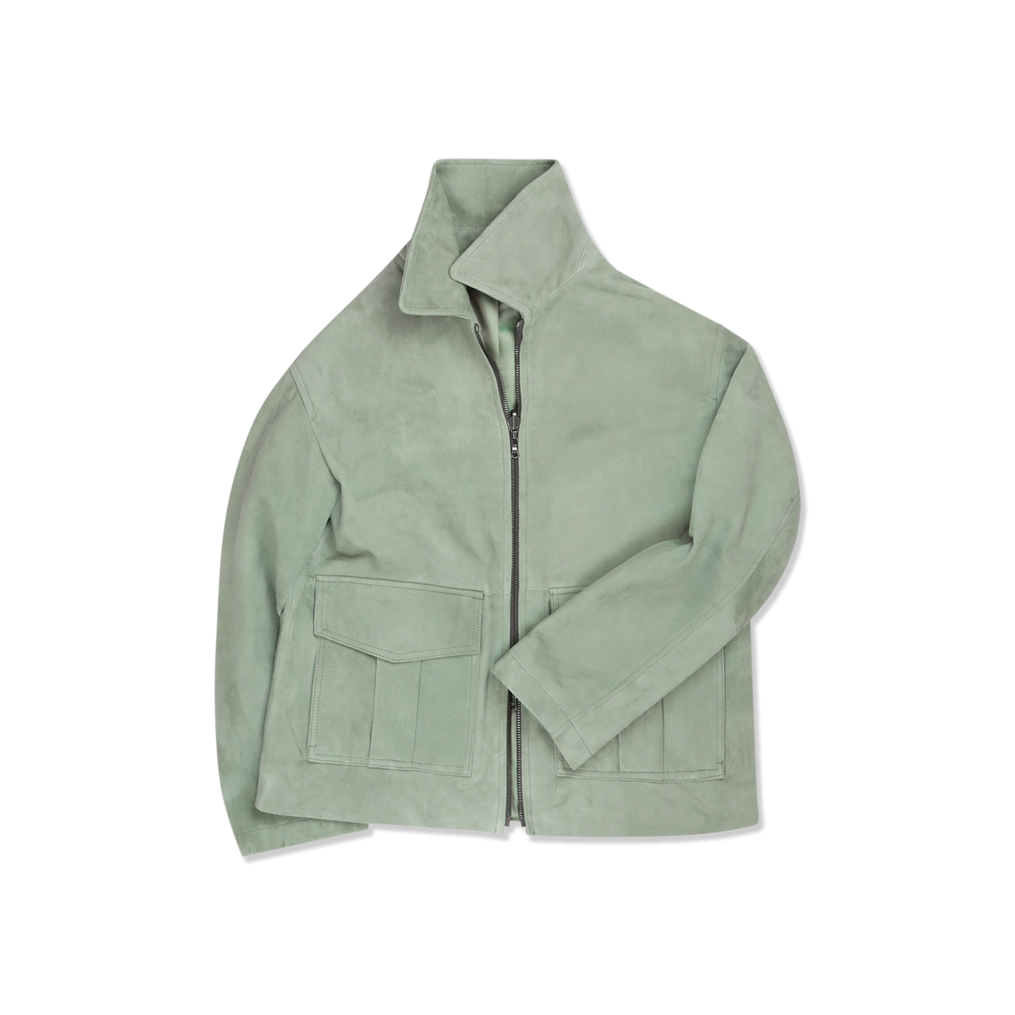 
                  
                    Flight Jacket in Mint Green
                  
                
