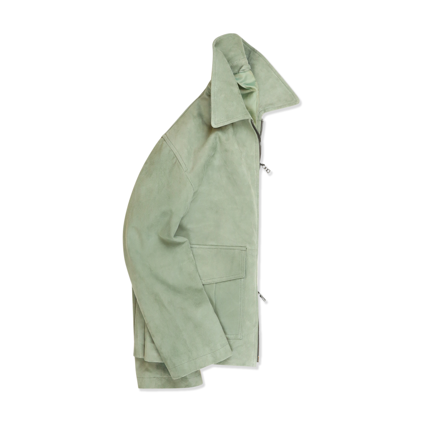 
                  
                    Flight Jacket in Mint Green
                  
                
