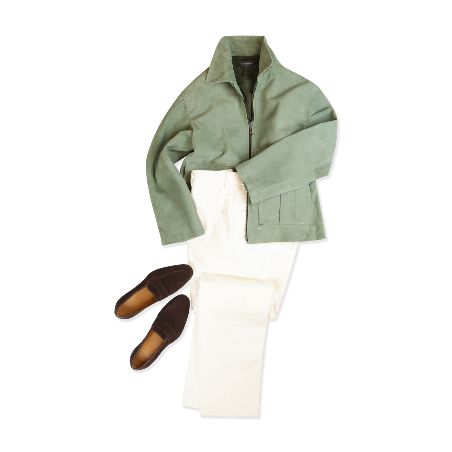 
                  
                    Flight Jacket in Mint Green
                  
                