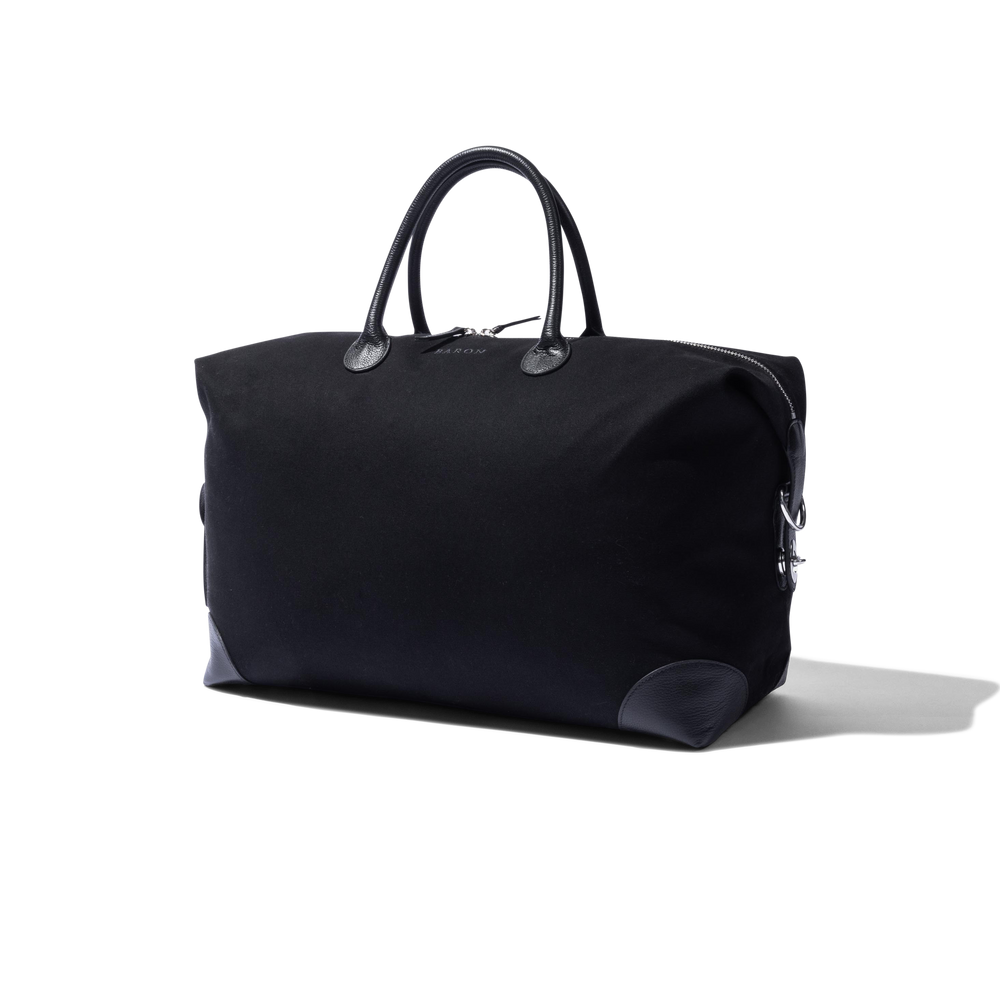 Weekend Bag in Black Canvas